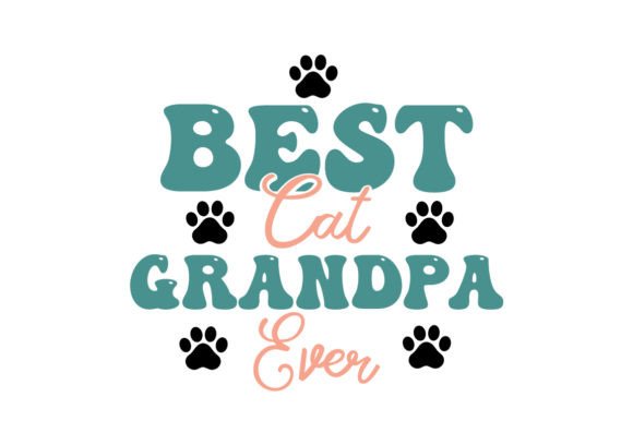Best Cat Grandpa Ever Retro Embroidery Design Review