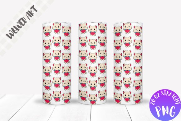 Cat Pattern 20 Oz Skinny Tumbler Wrap Review