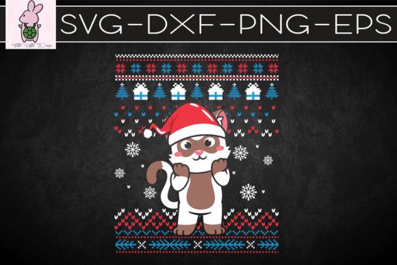 Funny Cat Christmas Stitch Sweater Review