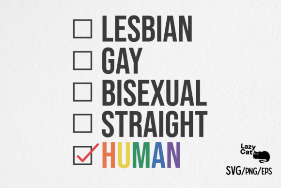 LGBTQ Pride Month Human SVG Design Review