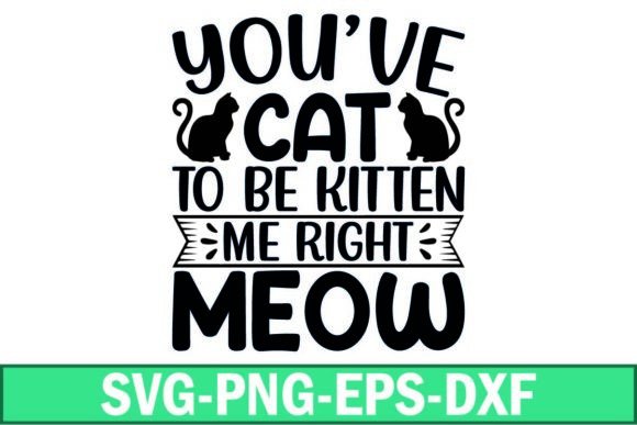 You ve Cat to Be Kitten Me Right Meow